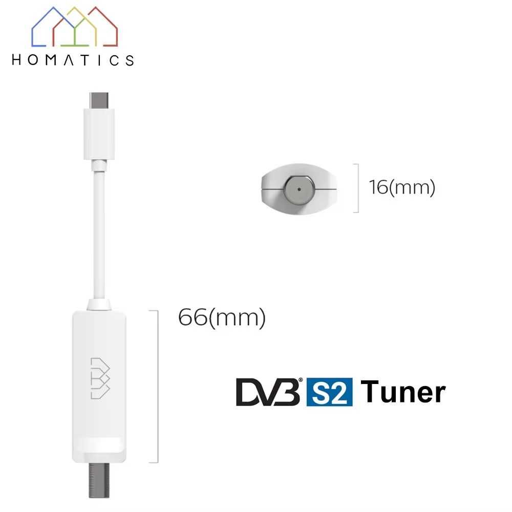 Смарт приставка HOMATICS Box R 4K Plus 4/32GB WiFi6/DVB-T2 /DVB-S2-