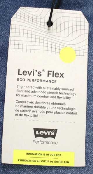 Męskie jeansy Levi's Skinny Taper Levis Flex nowe oryg. Levisy W33/L36
