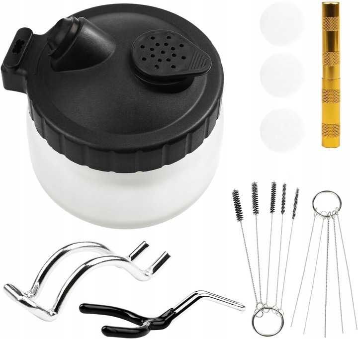 Profesjonalny zestaw do czyszczenia aerografów SWAWIS - Uszkodzony