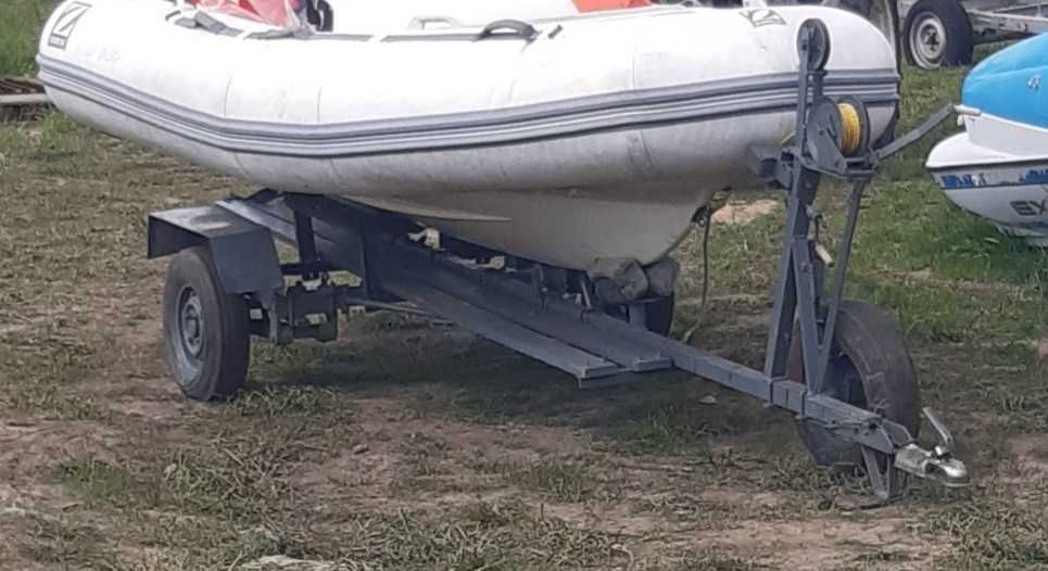 Przyczepka podlodziowa USA max 4.5m 750kg. Skuter rib lodka