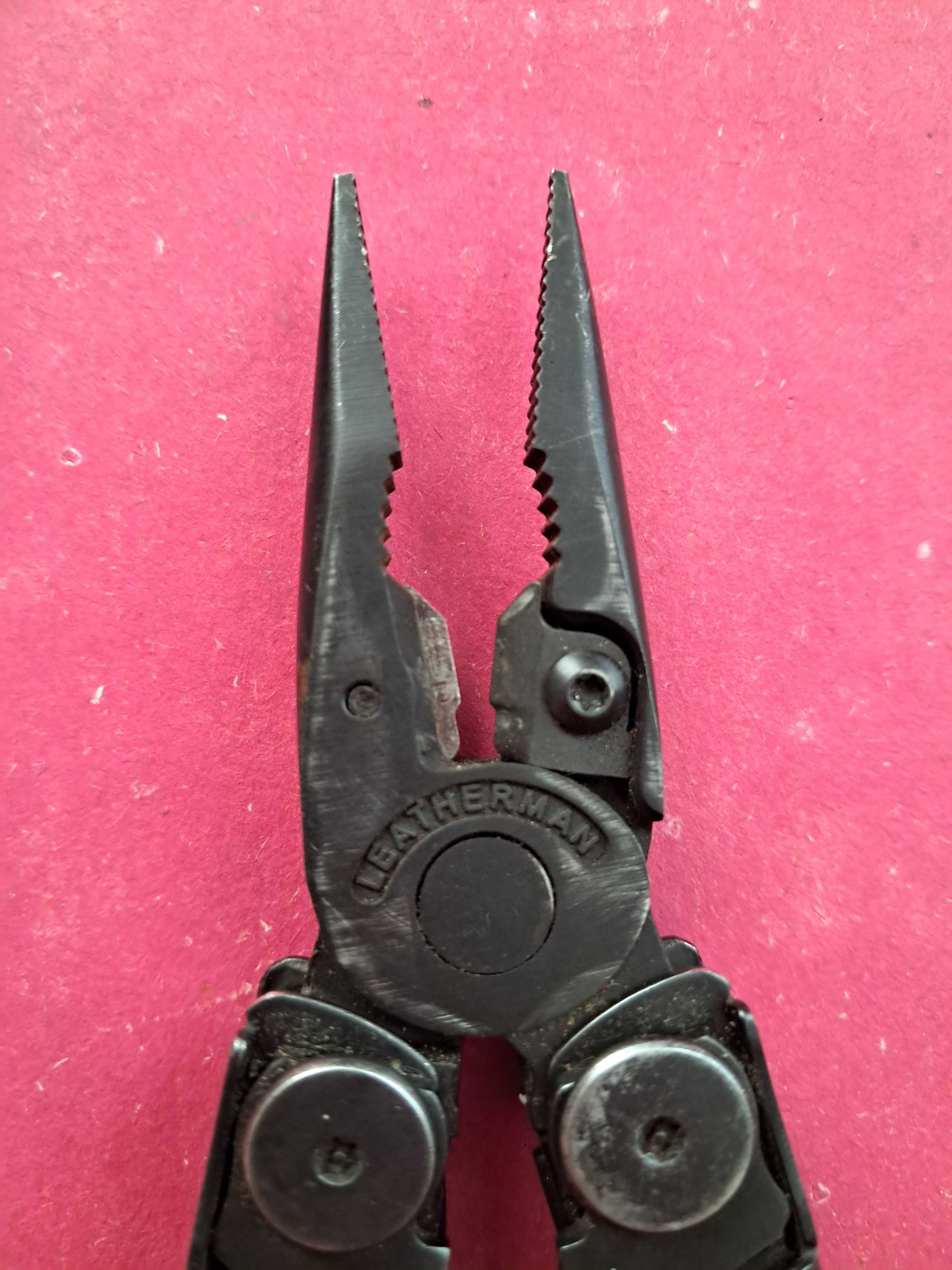 Мультитул Leatherman Wave Plus Black+нейлоновий чохол на кнопці