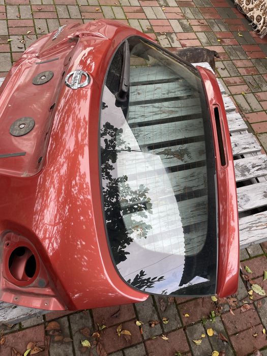 Скло кришки багажника Nissan Qashqai j10 2008, скло ляди Кашкай
