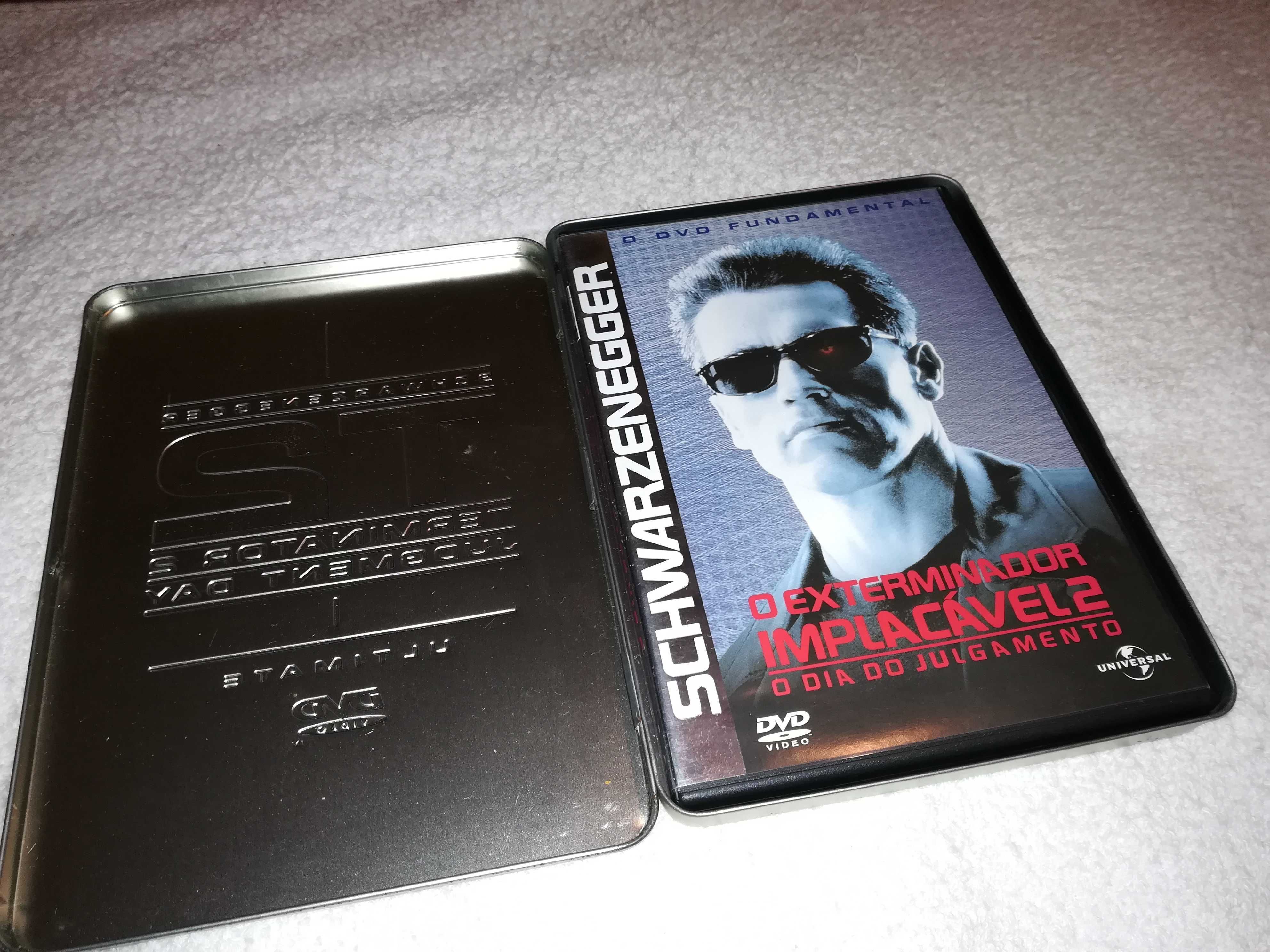 o exterminador implacável 2 (edição especial 2 dvds) caixa metálica