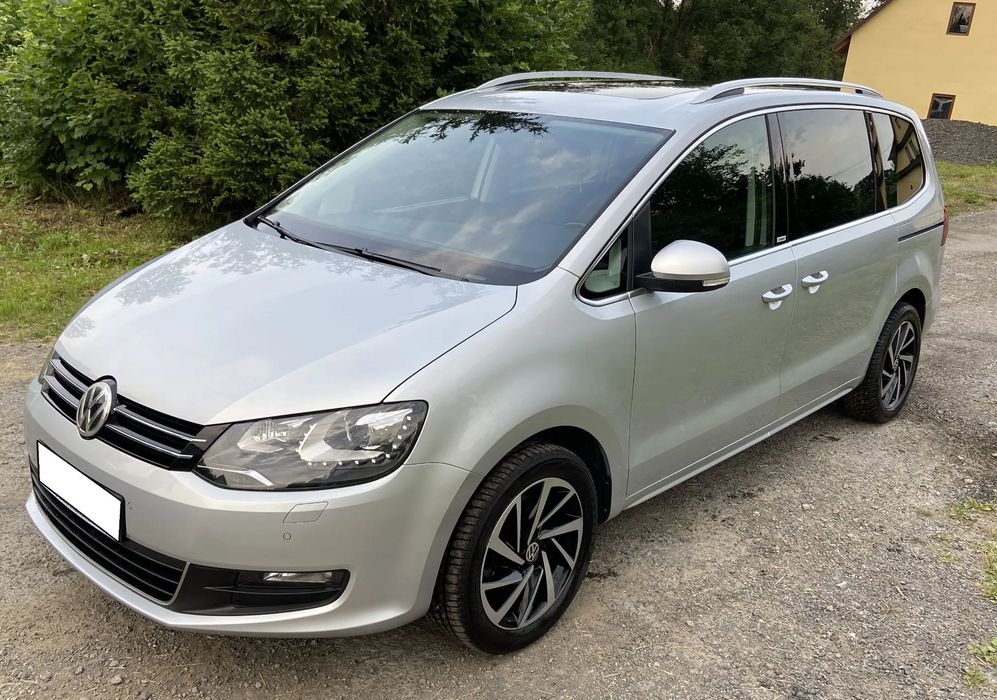 Volkswagen Sharan 150KM DSG 7m Panorama Xenon LED Akt.Tempomat EL.Drzwi BreakAsisst