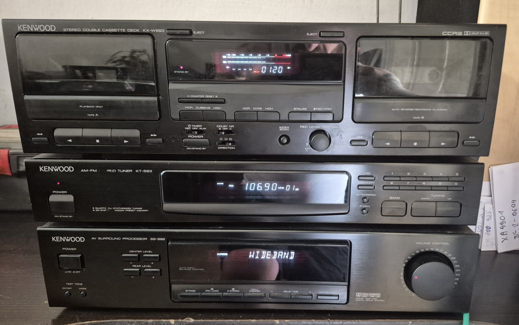 Kenwood zestaw stereo