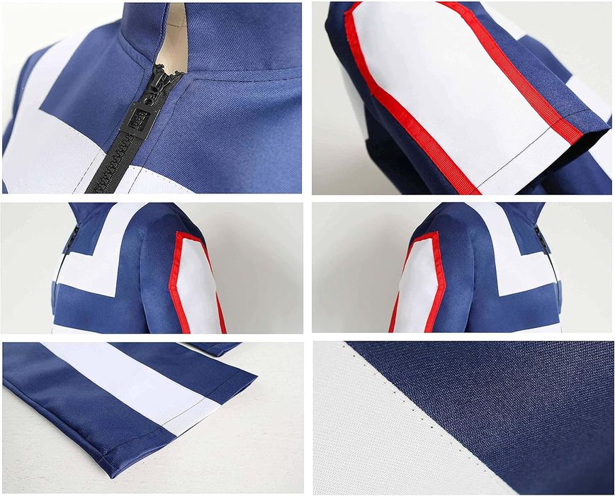 Kostium szkolny unisex do cosplayu z elast. pasem Rozmiar L