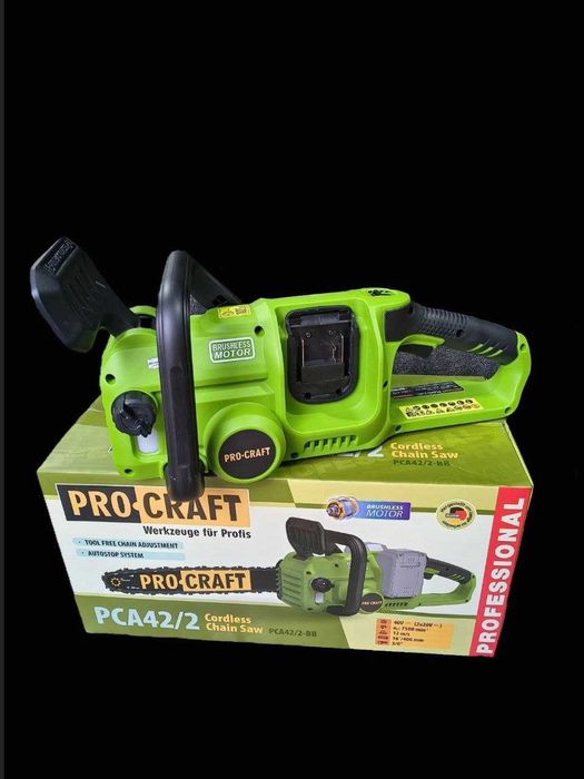 Акумуляторна ланцюгова пила Procraft PCA42/2 без акб