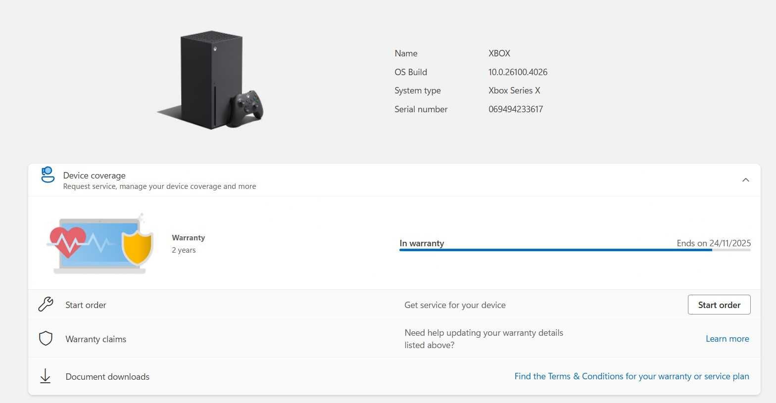 XBOX Series X 1TB c/garantia