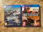 Zestaw Tony Hawk's Pro Skater 1+2 oraz Battlefield Hardline PS4