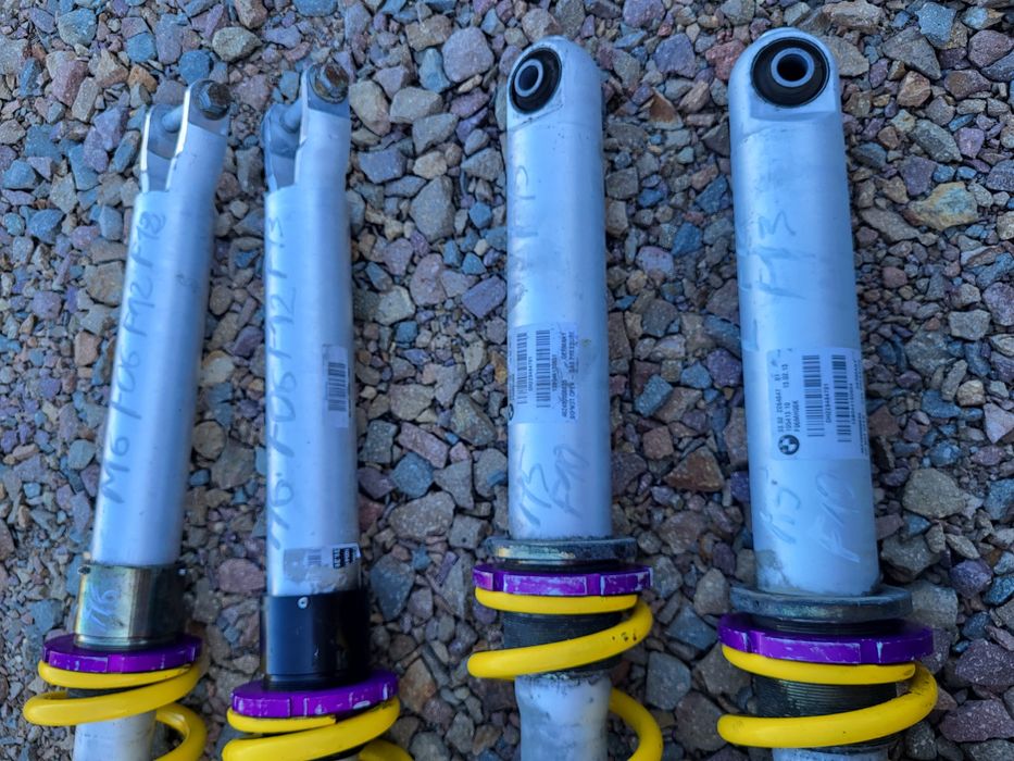 Sprężyny Gwintowane KW bmw m6 f06 f13 f12 m5 f10 Amortyzatory