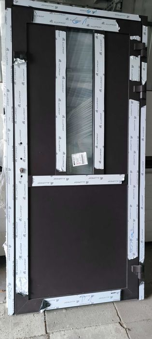 *** Drzwi aluminiowe ALUPROF, klatkowe/techniczne, powystawowe ***