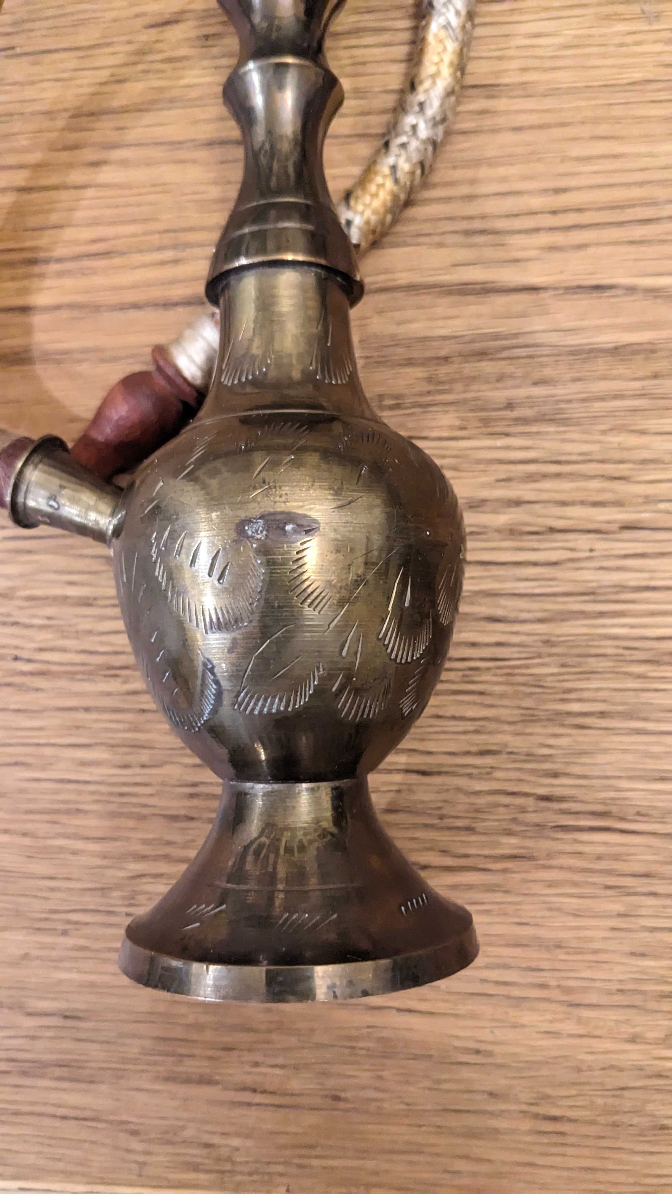 Mosiądz, Shisha-  arabska fajka wodna