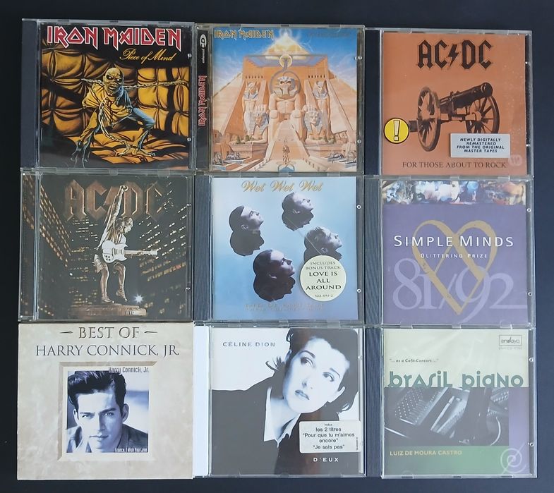 CDs Rock Pop Metal Jazz Classic