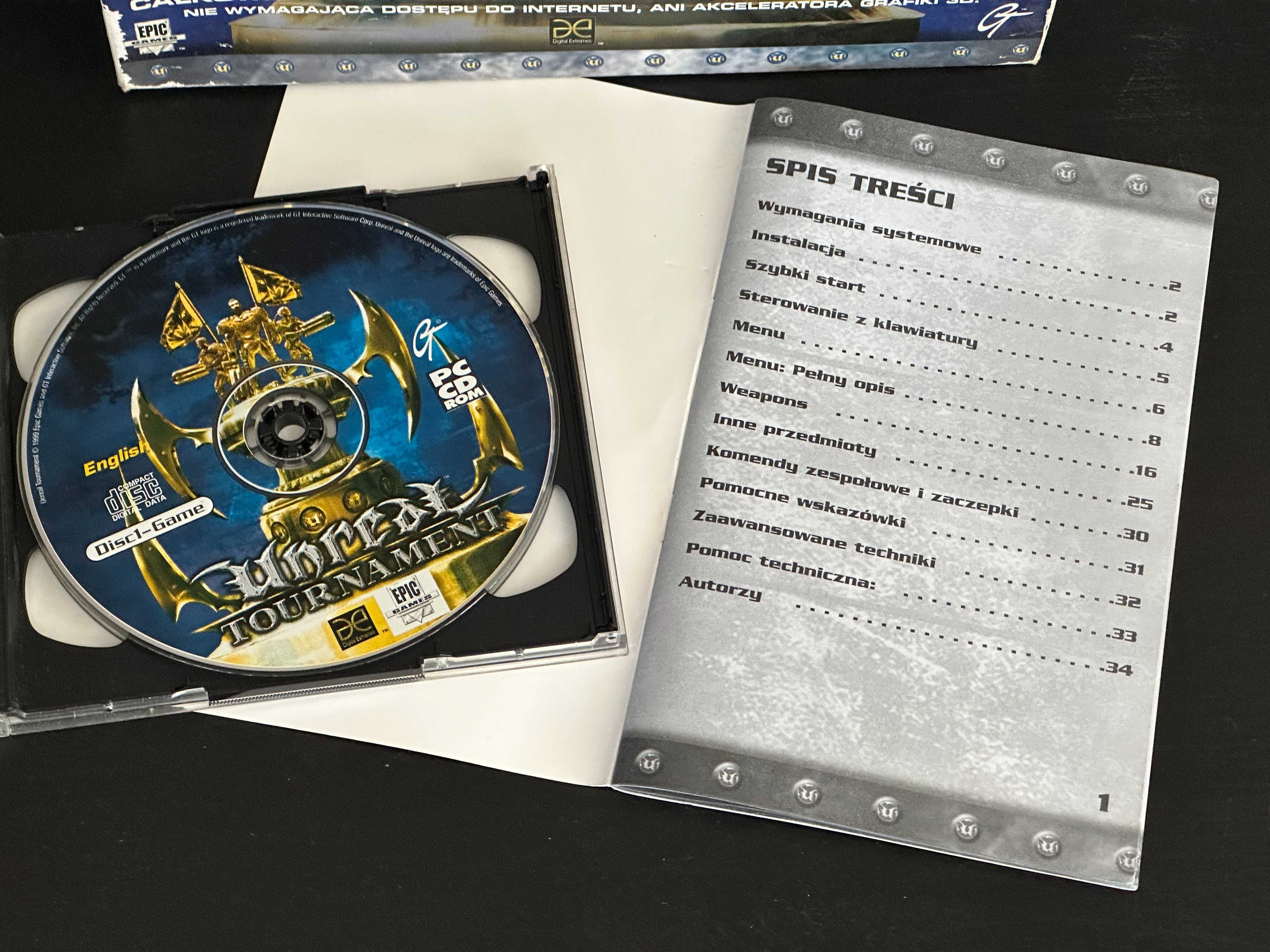 Unreal Tournament PC BOX PL - rarytas dla kolekcjonera, kolekcja