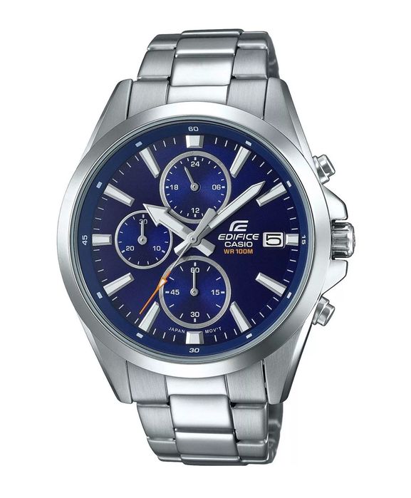 zegarek męski casio edifice efv-560d-2avuef 10 bar + box