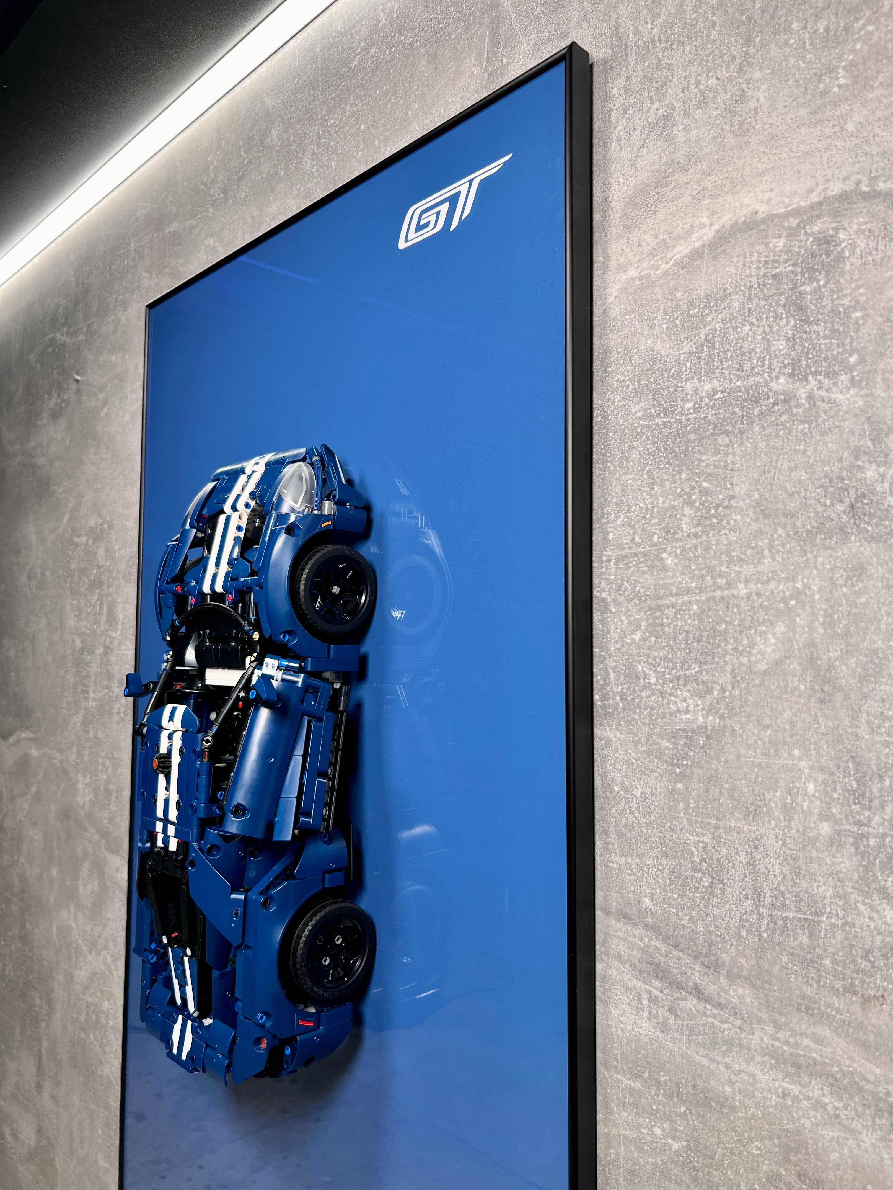 Арт Тримач Рамка 80x50 см LEGO Technic Ford GT 2022 на Стіну 42154