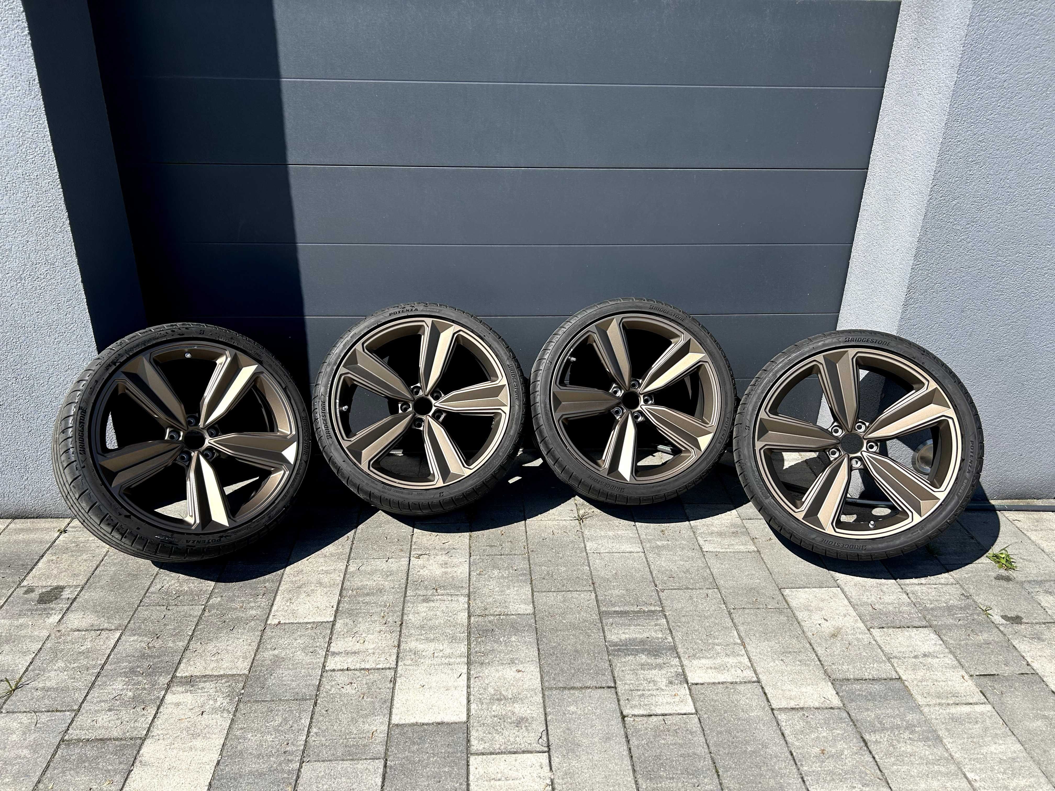 koła felgi 20 cali Audi RS5 A5 S5 RS4 A7 Peak Bronze 275/30r20 9J ET22