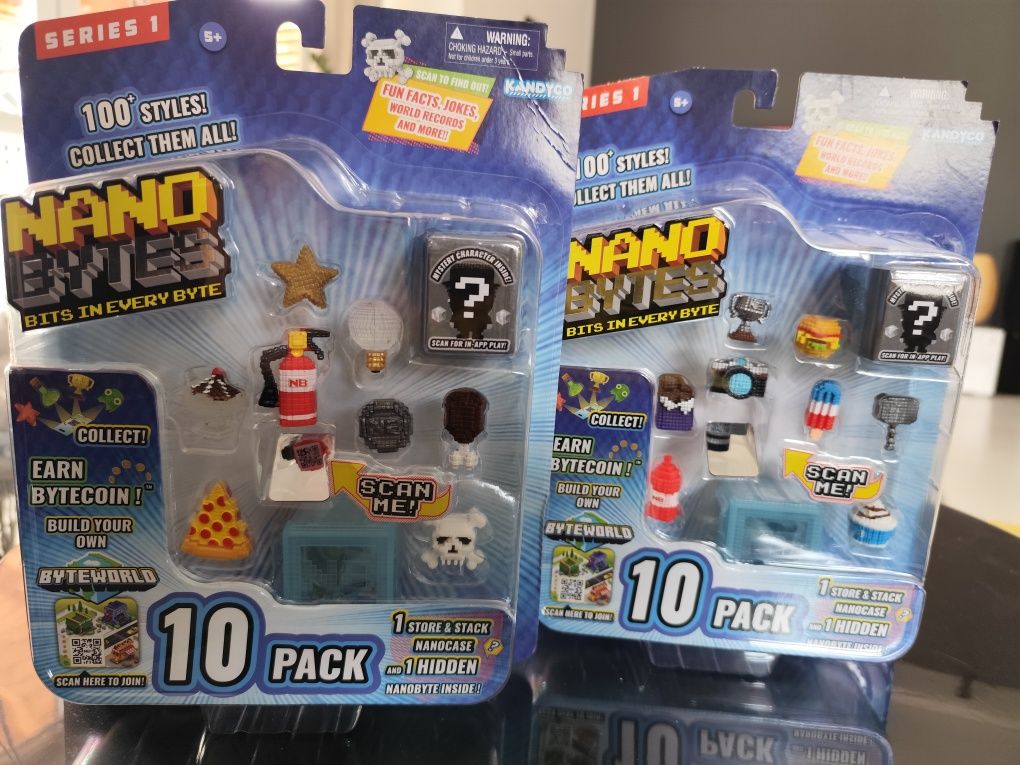 NanoBytes -Zestaw 10 elementów - nowy