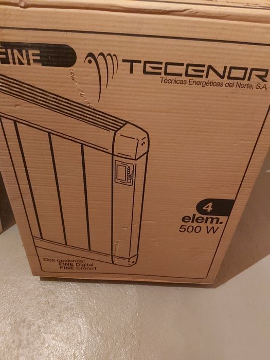 2 Radiadores eléctricos de parede