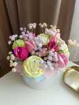 Flowerbox ze świec sojowych