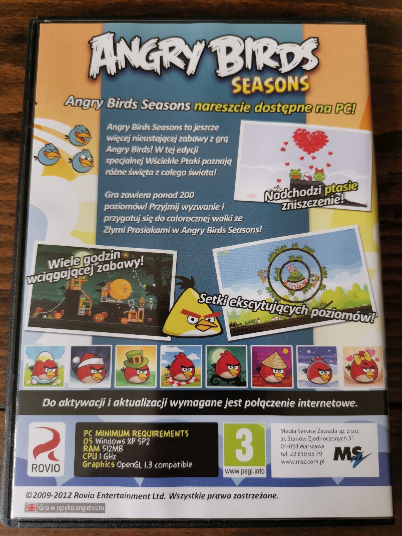 Angry Birds season gra na PC