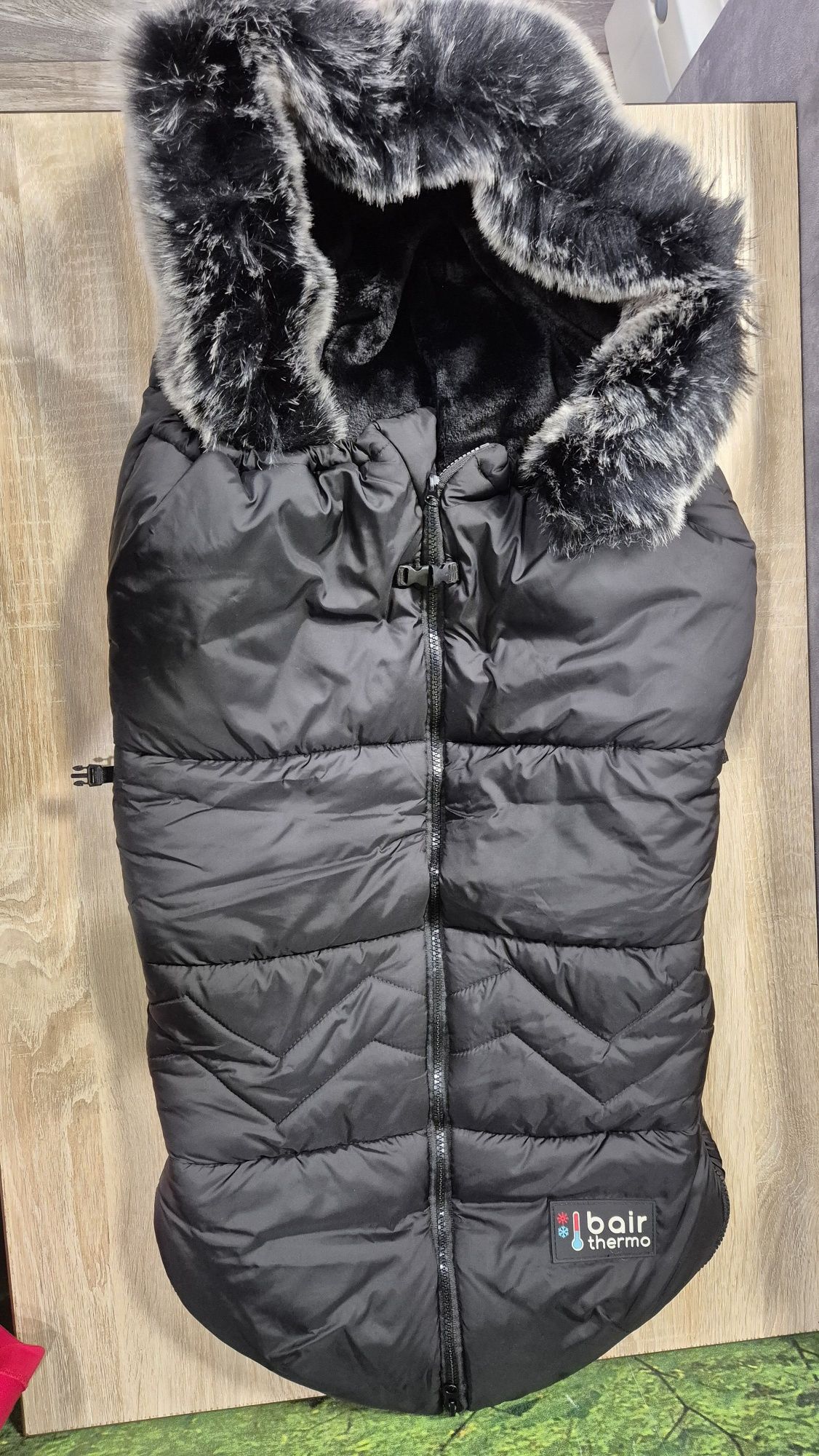 Зимовий конверт Bair Alaska Thermo  black noire чорний