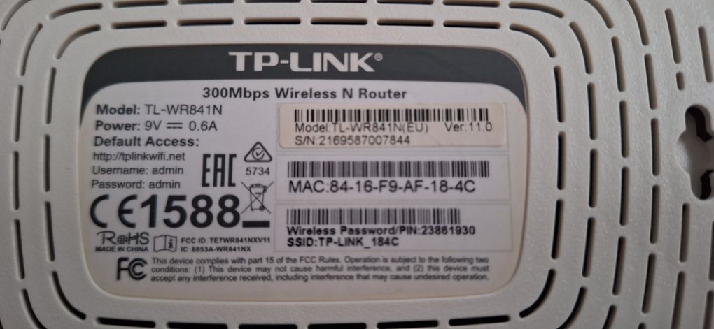 Router TP-LINK 300Mbps