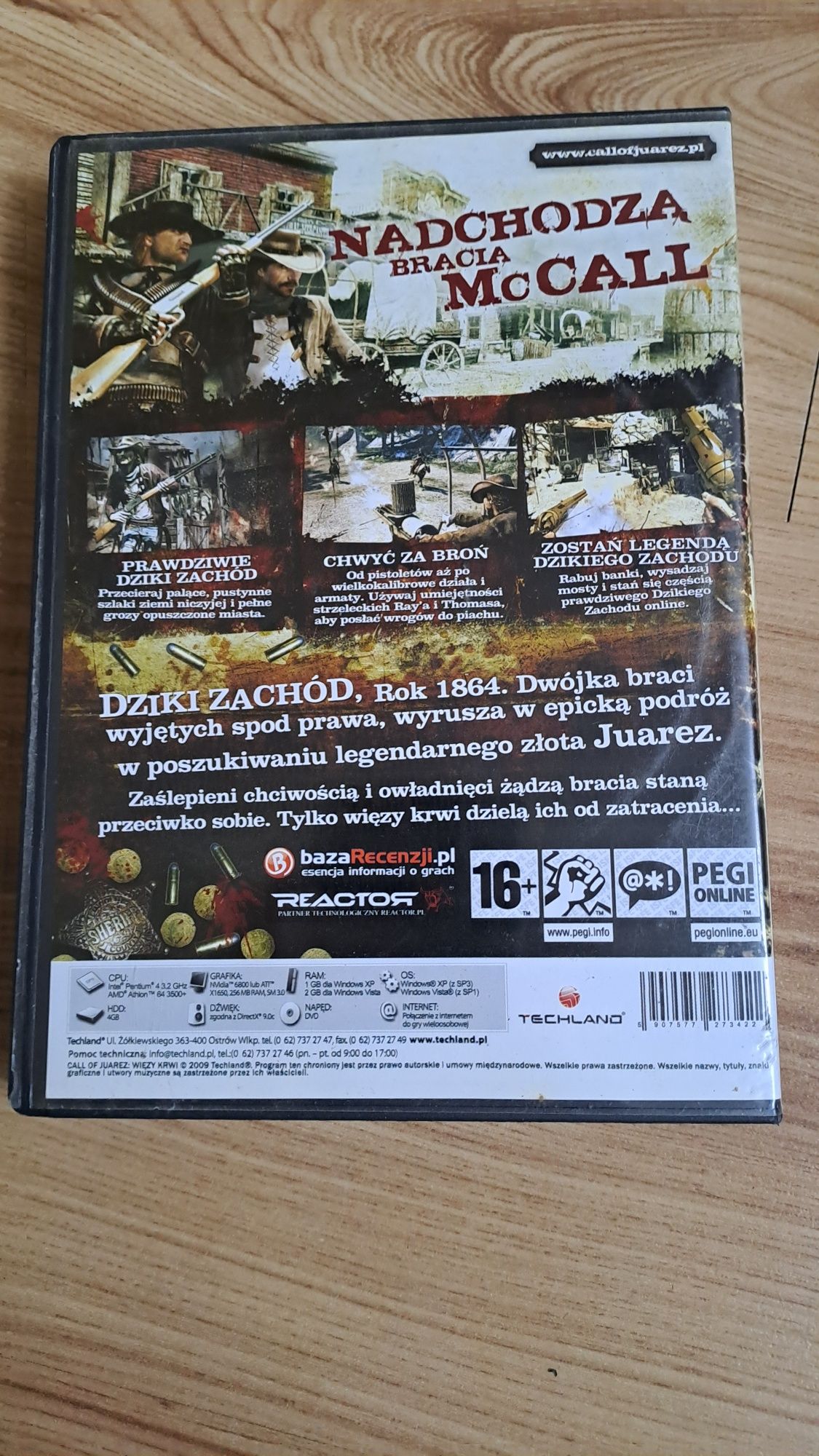 call of Juarez wiezy krwi gra na pc
