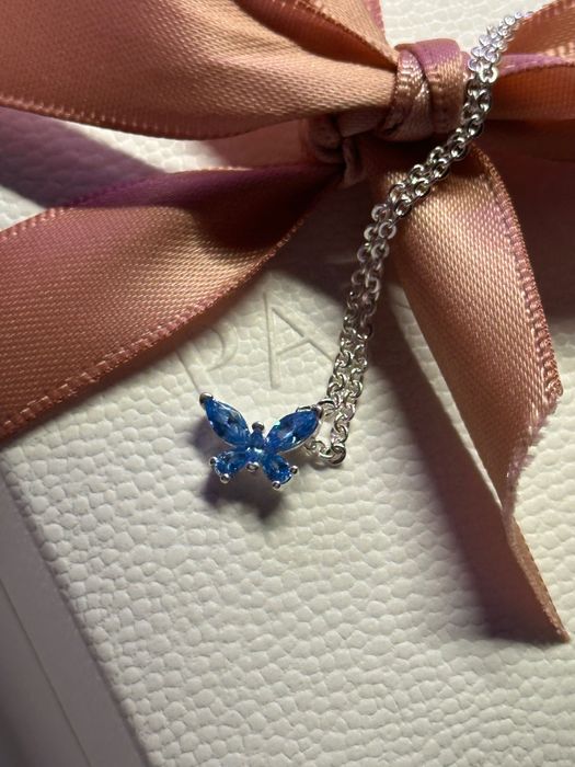 Метелик пандора Pandora підвіска синій