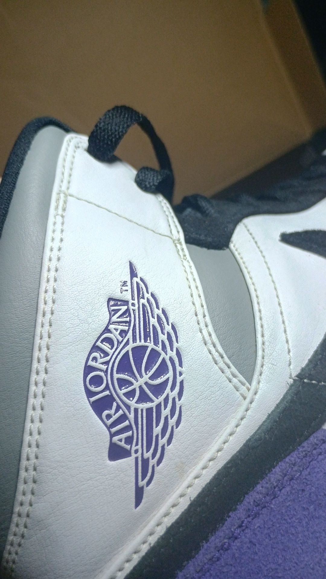 Nike air Jordan 1 retro mid se court purple