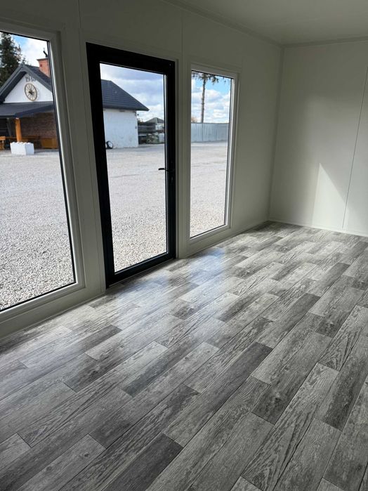 Pawilon z płyty warstwowej DOSTĘPNY OD RĘKI Salon Bar Biuro PRODUCENT