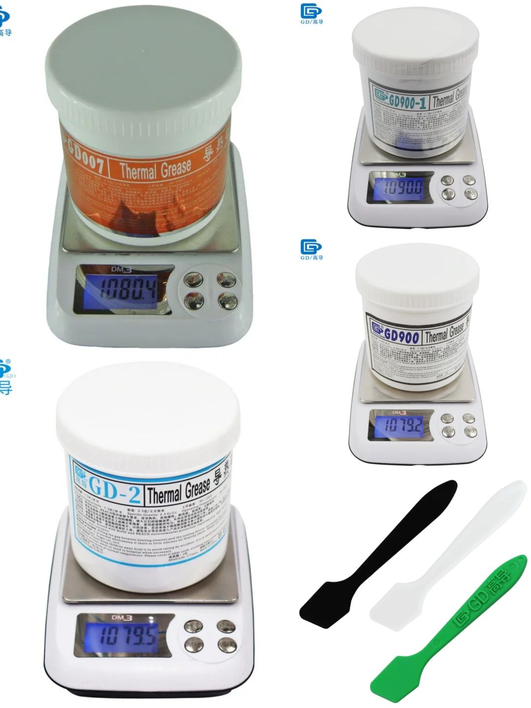 GD900 GD-3 GD007 GD-2 GD900-1 Термопаста 7 15 30 150 г гр g
