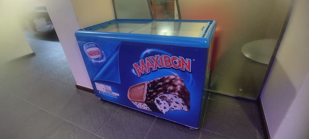 Arca de congelação para gelados