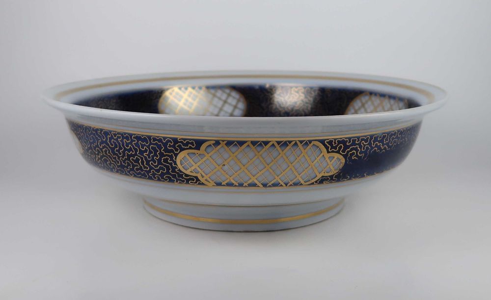 Jarro com bacia em porcelana antiga Europeia (Vieux Paris ?)