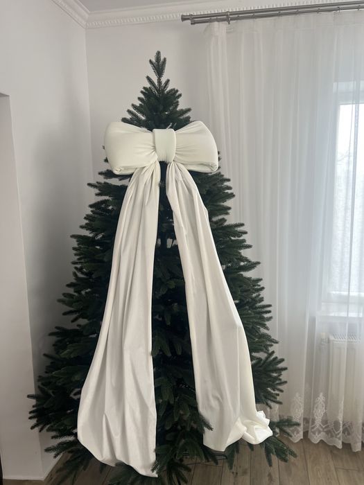 Бант ялинку з дорогого велюру