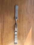 elos bracelete relogio cartier santos (aco e ouro)