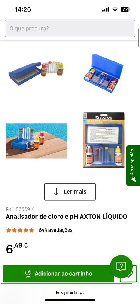 Piscina Intex + kit tratamento