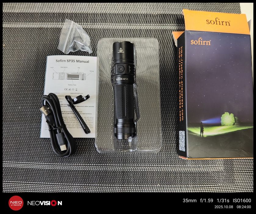 Фонарь Sofirn SP35,диод SST 40