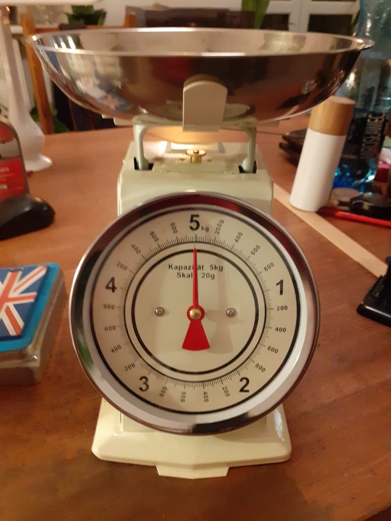 Waga retro 5 kg SUPER stan.