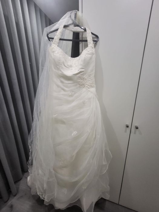 Vestido noiva com veu