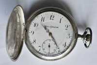 Srebrny zegarek medalowy firmy System Glashiitte