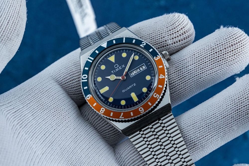 Zegarek Męski Timex Q Timex Reissue Tw2U61100 + Box