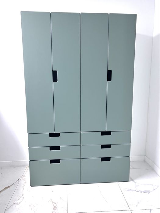 Szafy Ikea Stuva garderoba, zestaw mebli