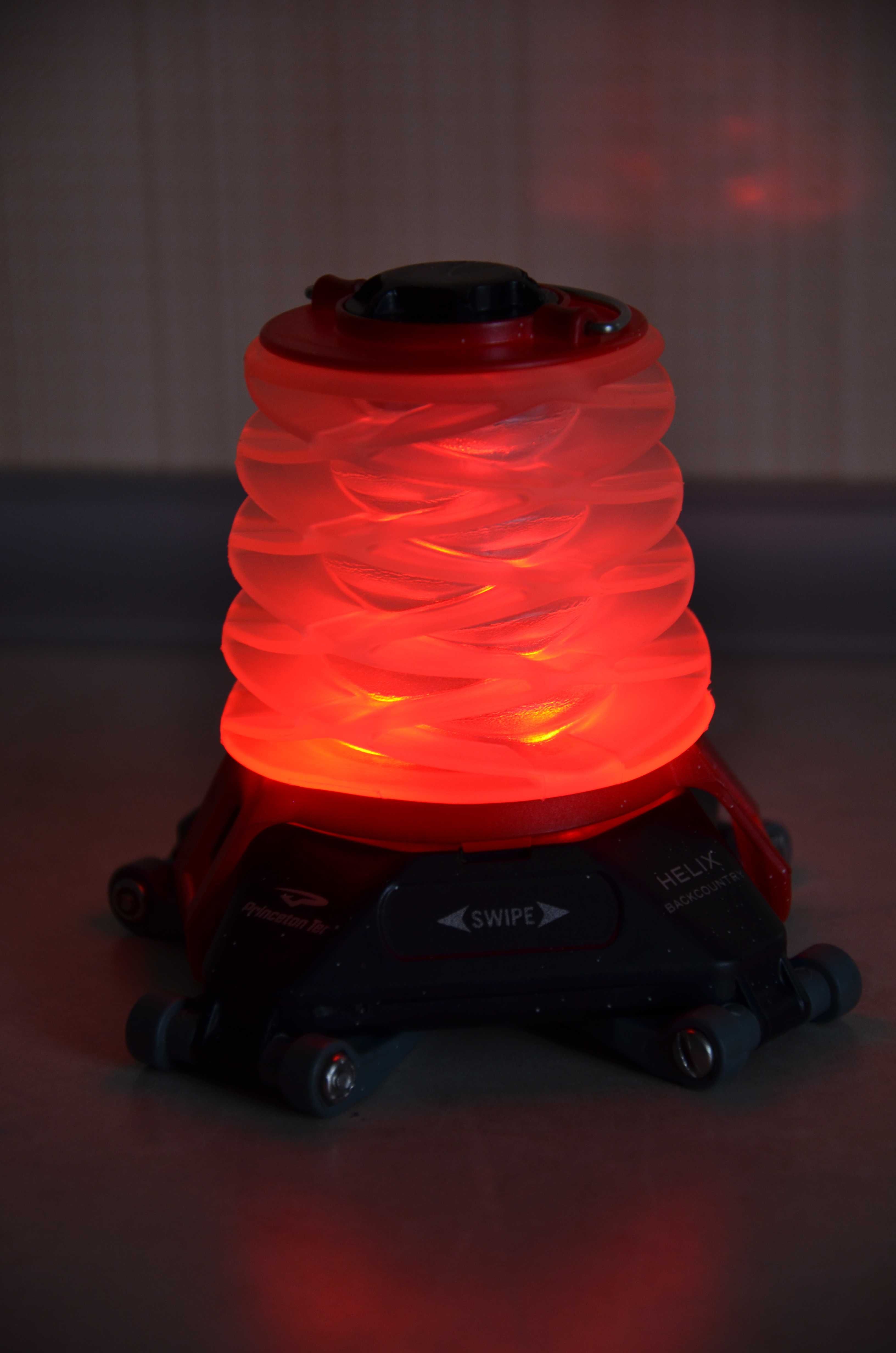 Кемпінгова лампа Princeton Tec Helix Backcountry Red