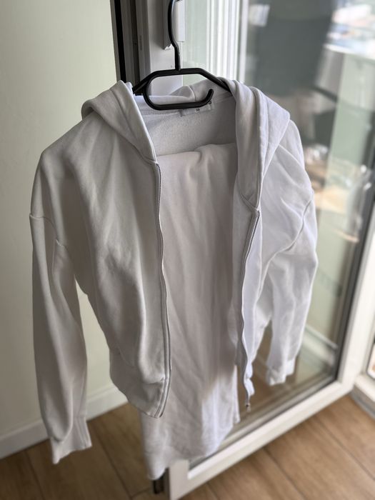 Білий костюм з бавовни, розмір хс