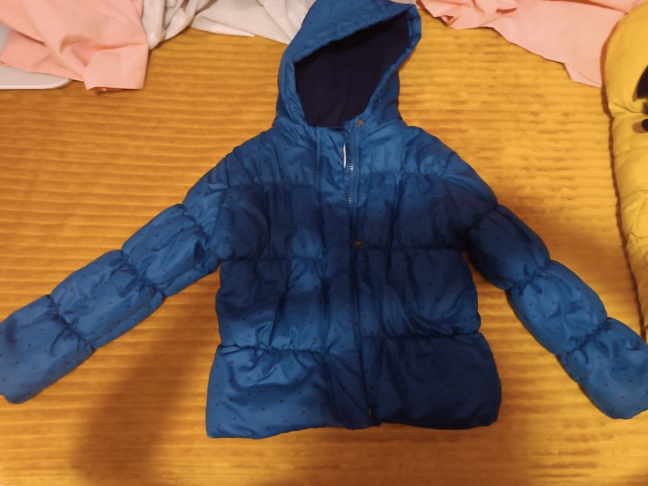 Casaco impermeável quentinho 5 anos