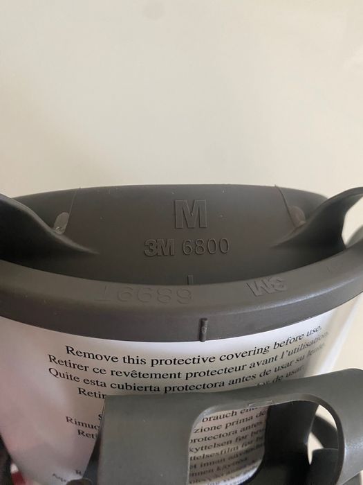 3M 6900, 6800 maska pełnotwarzowa, lakiernicza serii 6000.