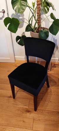 Nowe krzesło Fameg czarny welur