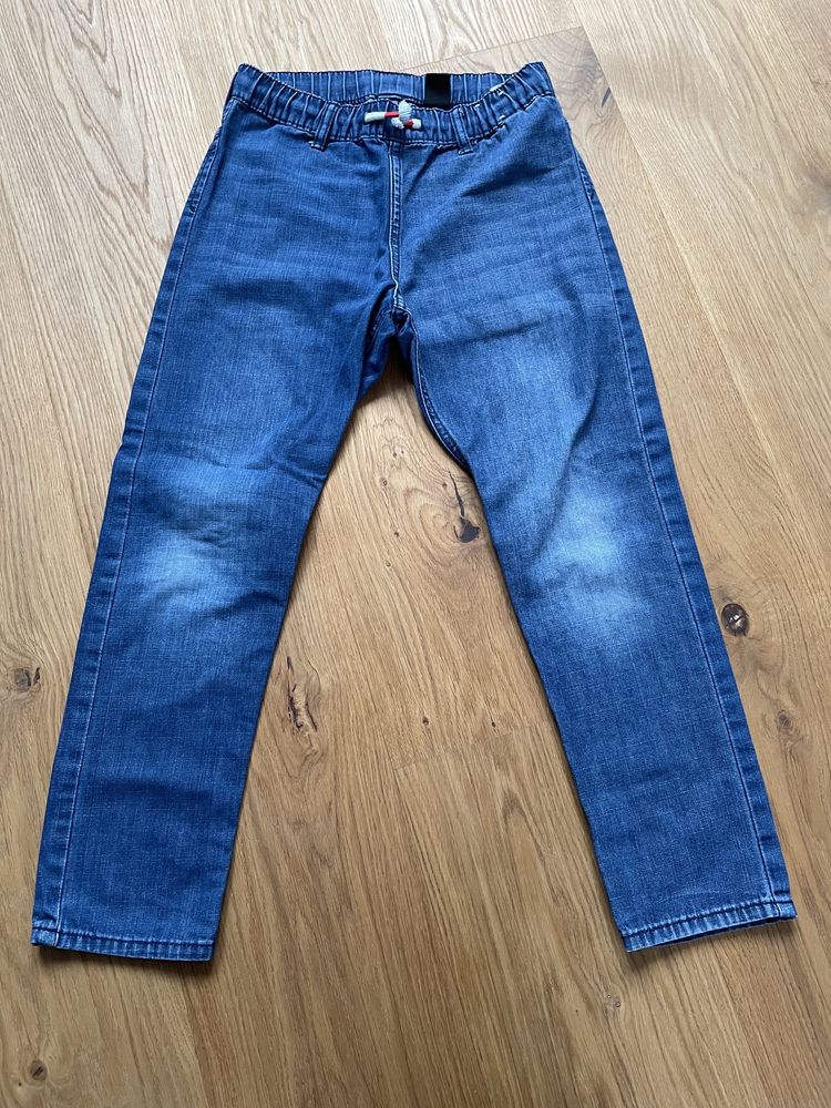 Spodnie cienki jeans H&M r. 140 9-10 lat