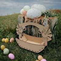 Koszyk wielkanocny dla dzieci – dekoracja na Wielkanoc